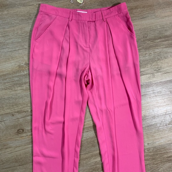 Womens Pants Barbie Pink SugarLips Raspberry Pink Pants Large 12 - Picture 5 of 8